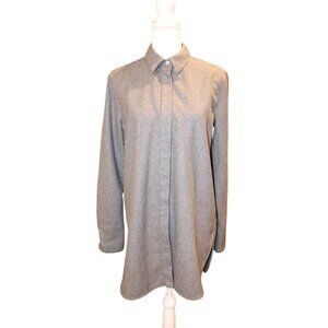 Jil Sander Wool Shirt Womens Size 36